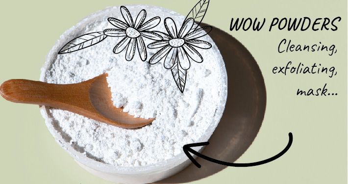 [TUTO] A 3-step powder facial protocol